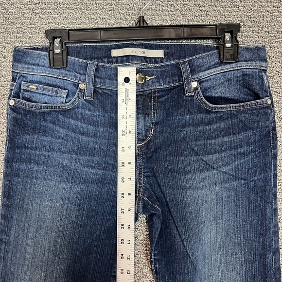 Joe's Jeans Cigarette Fit Women's Size 28 Blue Low Rise Tapered Leg 29 in Inseam - Picture 5 of 16